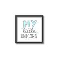Picture of My Little Unicorn I _GroupedProduct_Square_Mini_ _GroupedProduct_Square_Canvas_Framed_