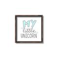 Picture of My Little Unicorn I _GroupedProduct_Square_Mini_ _GroupedProduct_Square_Canvas_Framed_