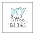 Picture of My Little Unicorn I _GroupedProduct_Square_Mini_ _GroupedProduct_Square_Canvas_Framed_