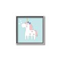 Picture of My Little Unicorn II _GroupedProduct_Square_Mini_ _GroupedProduct_Square_Canvas_Framed_