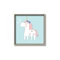 Picture of My Little Unicorn II _GroupedProduct_Square_Mini_ _GroupedProduct_Square_Canvas_Framed_