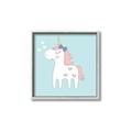 Picture of My Little Unicorn II _GroupedProduct_Square_Mini_ _GroupedProduct_Square_Canvas_Framed_