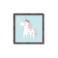 Picture of My Little Unicorn II _GroupedProduct_Square_Mini_ _GroupedProduct_Square_Canvas_Framed_