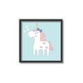 Picture of My Little Unicorn II _GroupedProduct_Square_Mini_ _GroupedProduct_Square_Canvas_Framed_