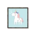 Picture of My Little Unicorn II _GroupedProduct_Square_Mini_ _GroupedProduct_Square_Canvas_Framed_