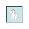 Picture of My Little Unicorn II _GroupedProduct_Square_Mini_ _GroupedProduct_Square_Canvas_Framed_