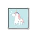 Picture of My Little Unicorn II _GroupedProduct_Square_Mini_ _GroupedProduct_Square_Canvas_Framed_