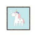 Picture of My Little Unicorn II _GroupedProduct_Square_Mini_ _GroupedProduct_Square_Canvas_Framed_