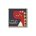 Picture of Red Roar _GroupedProduct_Square_Mini_ _GroupedProduct_Square_Canvas_Framed_