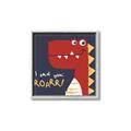 Picture of Red Roar _GroupedProduct_Square_Mini_ _GroupedProduct_Square_Canvas_Framed_