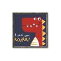 Picture of Red Roar _GroupedProduct_Square_Mini_ _GroupedProduct_Square_Canvas_Framed_