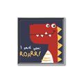 Picture of Red Roar _GroupedProduct_Square_Mini_ _GroupedProduct_Square_Canvas_Framed_