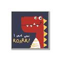 Picture of Red Roar _GroupedProduct_Square_Mini_ _GroupedProduct_Square_Canvas_Framed_