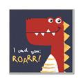 Picture of Red Roar _GroupedProduct_Square_Mini_ _GroupedProduct_Square_Canvas_Framed_