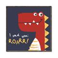 Picture of Red Roar _GroupedProduct_Square_Mini_ _GroupedProduct_Square_Canvas_Framed_