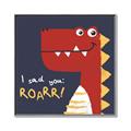 Picture of Red Roar _GroupedProduct_Square_Mini_ _GroupedProduct_Square_Canvas_Framed_