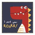 Picture of Red Roar _GroupedProduct_Square_Mini_ _GroupedProduct_Square_Canvas_Framed_
