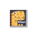 Picture of Yellow Roar _GroupedProduct_Square_Mini_ _GroupedProduct_Square_Canvas_Framed_