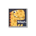 Picture of Yellow Roar _GroupedProduct_Square_Mini_ _GroupedProduct_Square_Canvas_Framed_