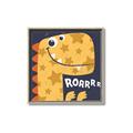 Picture of Yellow Roar _GroupedProduct_Square_Mini_ _GroupedProduct_Square_Canvas_Framed_
