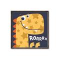 Picture of Yellow Roar _GroupedProduct_Square_Mini_ _GroupedProduct_Square_Canvas_Framed_