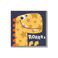 Picture of Yellow Roar _GroupedProduct_Square_Mini_ _GroupedProduct_Square_Canvas_Framed_