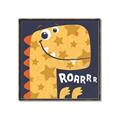Picture of Yellow Roar _GroupedProduct_Square_Mini_ _GroupedProduct_Square_Canvas_Framed_
