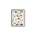 Picture of Animal Alphabet _GroupedProduct_Rectangle_Portrait_Canvas_Framed_
