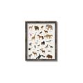 Picture of Animal Alphabet _GroupedProduct_Rectangle_Portrait_Canvas_Framed_