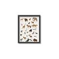 Picture of Animal Alphabet _GroupedProduct_Rectangle_Portrait_Canvas_Framed_