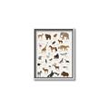 Picture of Animal Alphabet _GroupedProduct_Rectangle_Portrait_Canvas_Framed_