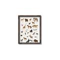 Picture of Animal Alphabet _GroupedProduct_Rectangle_Portrait_Canvas_Framed_