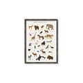 Picture of Animal Alphabet _GroupedProduct_Rectangle_Portrait_Canvas_Framed_