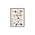Picture of Animal Alphabet _GroupedProduct_Rectangle_Portrait_Canvas_Framed_