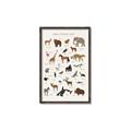 Picture of Animal Alphabet _GroupedProduct_Rectangle_Portrait_Canvas_Framed_