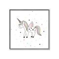 Picture of Be a Unicorn I   _GroupedProduct_Square_Mini_ _GroupedProduct_Square_Canvas_Framed_