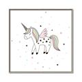 Picture of Be a Unicorn I   _GroupedProduct_Square_Mini_ _GroupedProduct_Square_Canvas_Framed_