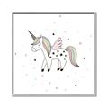 Picture of Be a Unicorn I   _GroupedProduct_Square_Mini_ _GroupedProduct_Square_Canvas_Framed_