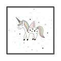 Picture of Be a Unicorn I   _GroupedProduct_Square_Mini_ _GroupedProduct_Square_Canvas_Framed_