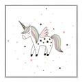 Picture of Be a Unicorn I   _GroupedProduct_Square_Mini_ _GroupedProduct_Square_Canvas_Framed_