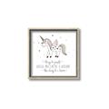 Picture of Be a Unicorn II _GroupedProduct_Square_Mini_ _GroupedProduct_Square_Canvas_Framed_