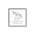 Picture of Be a Unicorn II _GroupedProduct_Square_Mini_ _GroupedProduct_Square_Canvas_Framed_