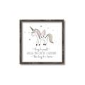 Picture of Be a Unicorn II _GroupedProduct_Square_Mini_ _GroupedProduct_Square_Canvas_Framed_