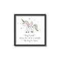 Picture of Be a Unicorn II _GroupedProduct_Square_Mini_ _GroupedProduct_Square_Canvas_Framed_