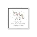 Picture of Be a Unicorn II _GroupedProduct_Square_Mini_ _GroupedProduct_Square_Canvas_Framed_