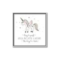 Picture of Be a Unicorn II _GroupedProduct_Square_Mini_ _GroupedProduct_Square_Canvas_Framed_
