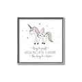 Picture of Be a Unicorn II _GroupedProduct_Square_Mini_ _GroupedProduct_Square_Canvas_Framed_