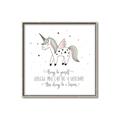 Picture of Be a Unicorn II _GroupedProduct_Square_Mini_ _GroupedProduct_Square_Canvas_Framed_
