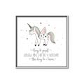 Picture of Be a Unicorn II _GroupedProduct_Square_Mini_ _GroupedProduct_Square_Canvas_Framed_