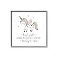 Picture of Be a Unicorn II _GroupedProduct_Square_Mini_ _GroupedProduct_Square_Canvas_Framed_